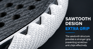 Bande de protection professionnelle en PU de haute qualité pour cadre de raquette de paddle, design confortable et durable, vente en gros, meilleur protecteur de raquette de paddle - Product Image 3