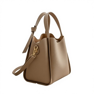 Bolso de Hombro Retro Royaa, Estilo Hobo, de Cuero Genuino, con Cierre, con Letras, Bandolera, Gran Capacidad, Casual, para Mujer - Product Image 4