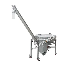 Easy Disassembly Energy Saving Screw Auger Conveyor for Milk Baby Powder Spices With CE Certificate SUS304 316