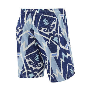 2026 Custom Logo High Street Men's Mesh Sports Shorts Wholesale 100% Polyester Quick Dry Breathable <b>Elastic</b> Waist Pockets Shorts - Product Image 3
