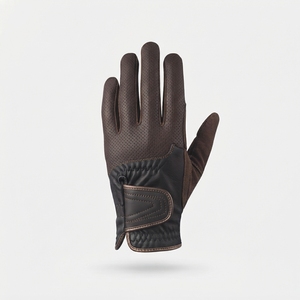 Guante de Golf de Cuero Genuino de Primera Calidad para Mano Izquierda, Transpirable, Perforado, con Cierre de Gancho y Bucle para Deportes - Product Image 4