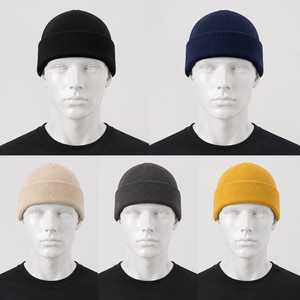 Gorro de Punto Vintage Premium para Invierno, Unisex, con Borde Plegado, Acrílico Suave, Acanalado, con Logotipo Personalizado, para Viaje - Product Image 5