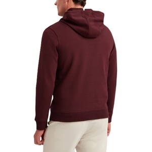 Sweat-shirt à capuche pour homme, couleur unie, coton tricoté, décontracté, pour l'automne, coupe classique, avec poche - Product Image 2