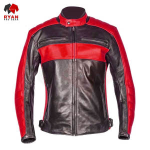 Veste en cuir pour homme, qualité supérieure, couleur unie, logo personnalisé, grande taille, fabrication OEM ODM - Product Image 6