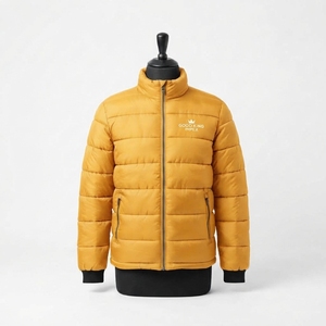 Veste matelassée personnalisée de haute qualité avec logo, respirante, tendance, en duvet, pour l'hiver - Product Image 1