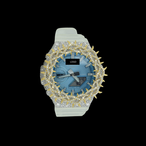 Montre de luxe en moissanite VVS, style hip-hop, avec lunette sertie de diamants, à porter tous les jours au meilleur prix - Product Image 1