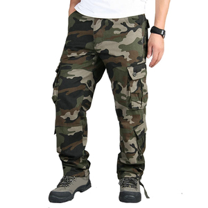 Hot Sale Cotton Polyester Men <b>Work</b> Wear <b>Cargo</b> <b>Pants</b> with Customizable Color & Logo Wholesale Price Men's <b>Cargo</b> <b>Pants</b> - Product Image 5
