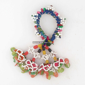 Rare Wholesale Price New Cotton Vintage Handmade Cotton Banjara <b>Tassels</b> Tussles Bohemian Beaded Bracelets Banjara Charm Bracelet - Product Image 3