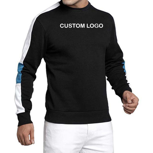 Sweat-shirt de haute qualité pour hommes, vêtements de sport, sweat-shirts en coton de couleur unie avec logo personnalisé - Product Image 2