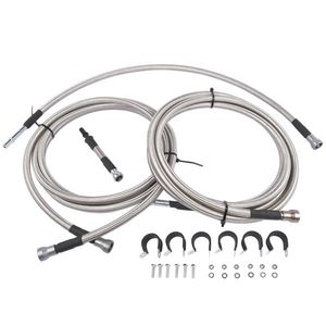 Set di Tubi Carburante in Acciaio Inox Intrecciato Diesel 20832565, Parti Motore per Camion GMC Sierra 2500 HD 3500 HD 6.6L V8 OHV - Product Image 4