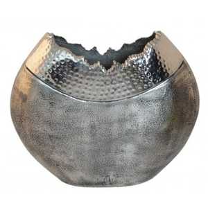 Minimalist Metal Tabletop Vase Handmade Silver Finish Modern Design <b>Rectangular</b> <b>Flower</b> <b>Pot</b> Event Supplies Customizable Designs - Product Image 3