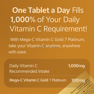 Vitamina C 1200mg Tabletas Empaquetado individualmente Suplemento diario de alta resistencia 30 unidades - Product Image 2