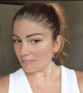 Boucles d'oreilles en résine pour boucles d'oreilles en bois et résine avec design incomparable - Product Image 1