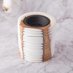 Wholesale Supply 2025 Wood <b>Epoxy</b> <b>Resin</b> Bakhoor Burner Arabic Bakhoor Available at Best <b>Price</b> from India - Product Image 1