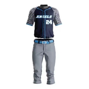 Fournisseur d'uniformes de baseball personnalisés haut de gamme pour hommes et femmes, vêtements d'équipe en sublimation intégrale, production OEM ODM - Product Image 4