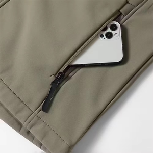 Chalecos Softshell Transpirables y Ligeros para Hombre, con Bolsillos con Cremallera, Impermeables, Térmicos, para Invierno, 360g, Deportivos - Product Image 6
