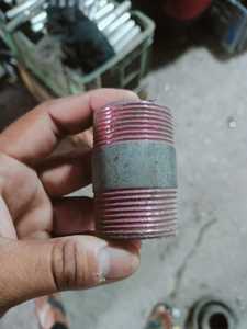 1 Inch Male Thread Galvanized Steel Pipe Connector Fitting Model 63 Industrial - Product Image 3