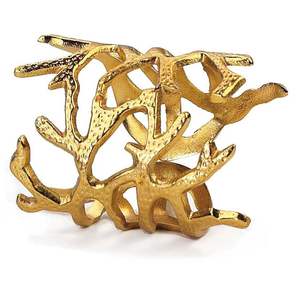 Porte-serviettes en métal moderne et élégant, idéal pour les dîners contemporains et luxueux - Product Image 4