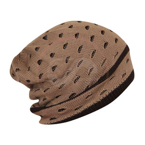 Premium Quality 100% Cotton Jacquard <b>Beanies</b> Hats Breathable <b>Waterproof</b> Custom Design Made in Pakistan Unisex Adults - Product Image 2