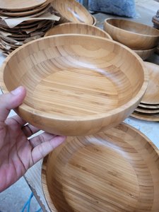 Bol en bambou filé écologique de qualité supérieure, léger, durable, très vendu, pour servir riz et légumes, vaisselle de table - Product Image 2