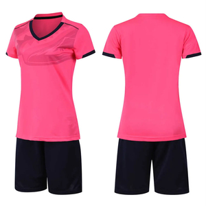 เสื้อวอลเลย์บอลสั่งทำขายส่ง แฟชั่นทันสมัย ระบายอากาศได้ดี พร้อมปักโลโก้ตามต้องการ คุณภาพสูง ชุดเซ็ต 100% โพลีเอสเตอร์ - Product Image 3