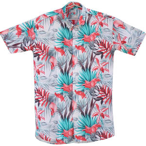 Chemise Hawaïenne Homme 2026 de Haute Qualité – Vente en Gros, Tendance, Respirante, Imprimé Numérique Personnalisé, Boutonnage Simple, Prix Bas - Product Image 1