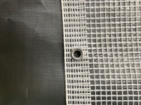 Bâche en PE tissée Leno durable, résistante à l'eau, traitée anti-UV, teinte unie, épaisse, séchage rapide, pour couverture de serre et rideau textile domestique
