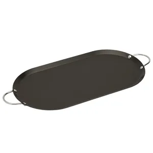 Elegante Bandeja Decorativa Dorada para Recepción de Bodas, Celebración de Aniversarios y Decoración de Eventos, Colección Moderna de Cerámica de Lujo - Product Image 1