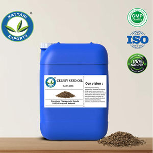 Aceite Esencial de Semilla de Apio (Apium Graveolens) Destilado al Vapor a Base de Hierbas - Fabricante Mayorista Exportador a Granel Madhya Pradesh India - Product Image 4