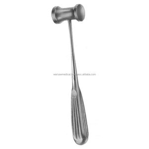 Best Quality WARSAW MEDICAL Hajek Bone Surgery Mallet Hammer Stainless Steel Orthopedic Instruments | sutur kitmedic instrument - Product Image 6