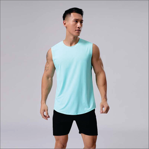 Nouveau débardeur de sport respirant en maille sans manches, personnalisé pour hommes, idéal pour le basketball, la course à pied, l'entraînement et la gym - Product Image 4