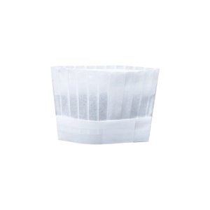 Chapeau de chef carré en polyester non tissé léger et réglable JAYA MATA JM746, blanc, pour chefs, boulangerie, traiteur, restauration - Product Image 4