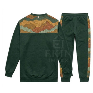 Conjunto de Sudadera con Estampado de Alta Calidad con Gráficos Modernos y Tela Suave para Moda Casual Urbana - Product Image 2