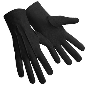 Premium Quality Customized Masonic Gloves White Cotton Solid Color Classical Style Full Finger <b>Button</b> Cuff Sew-On Embroidered - Product Image 1