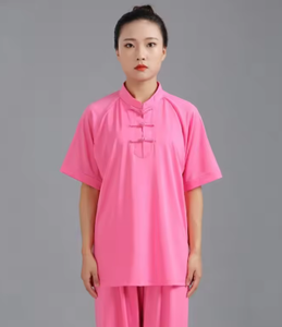 ชุดกังฟูสีขาวสำหรับผู้หญิง ผ้าฝ้าย 100% ระบายอากาศได้ดี ทรงหลวม เหมาะสำหรับศิลปะการต่อสู้ ขนาดผู้ใหญ่ - Product Image 2