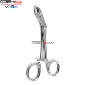 Pinces orthopédiques de maintien osseux en acier inoxydable, pinces de réduction chirurgicales à poignée annulaire, instrument vétérinaire robuste pour traumatismes - Product Image 6