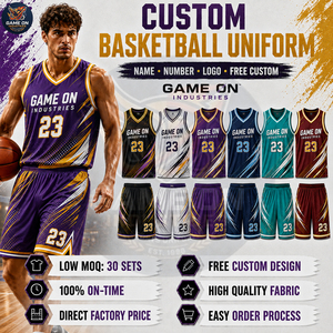 Private Lable OEM ODM Factory Price Custom Wholesale Rate Team Jersey and Shorts Sets Sublimated Basketball Uniforms - Product Image 5