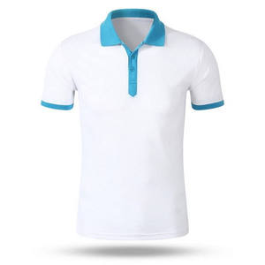 เสื้อโปโลถักไหมพรมสีพื้นเรียบง่าย สไตล์พื้นฐาน กระดุมติด ผ้าฝ้าย 100% แขนสั้น เสื้อสเวตเตอร์ผู้ชาย - Product Image 6