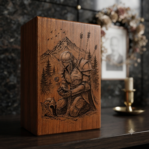 <b>Wooden</b> Memorial Plaque Custom Remembrance <b>Sign</b> Engraved Tribute Board for Grave Marker Sympathy Gift - Product Image 5