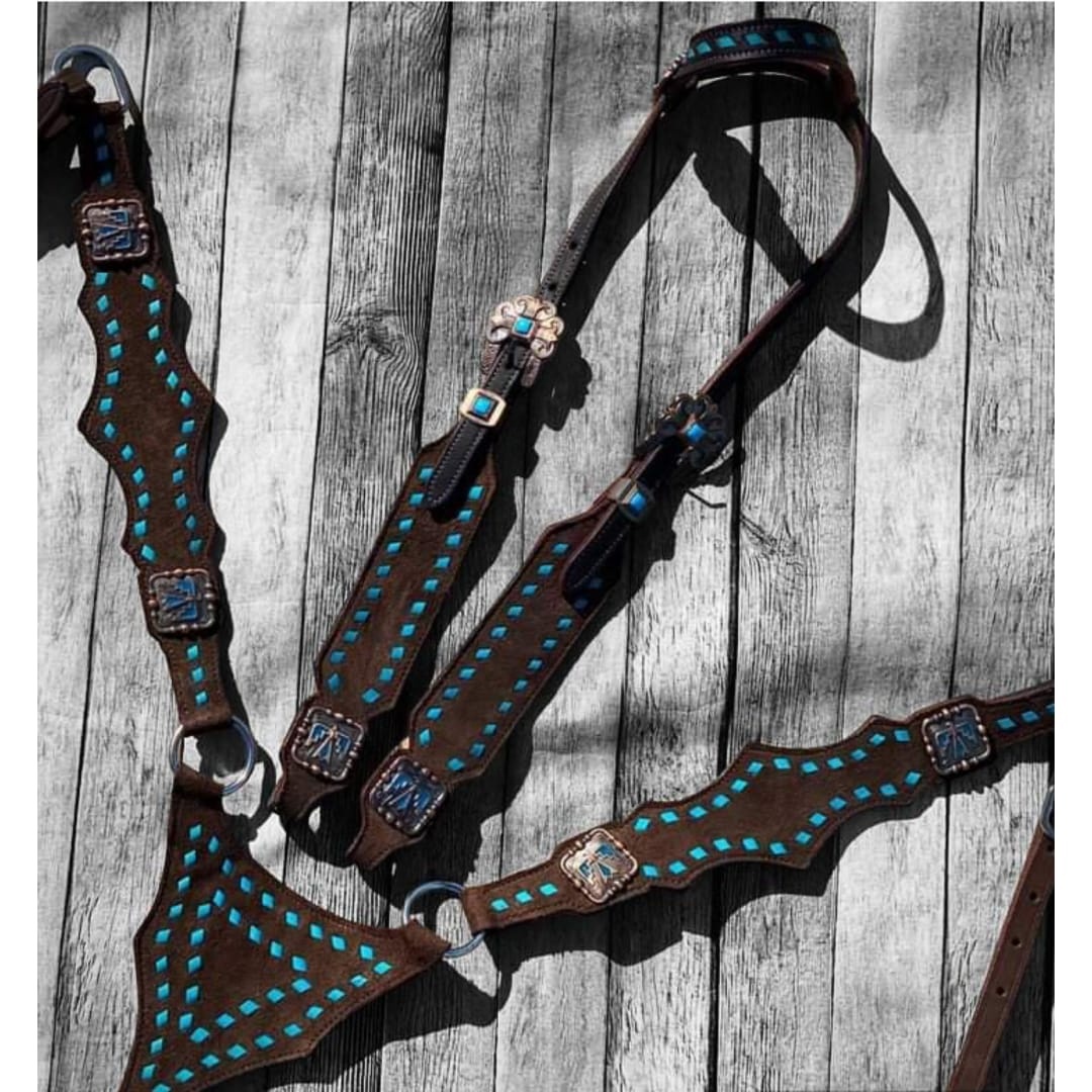 Chất lượng cao ngựa một tai headstall vú cổ áo đặt tack ở mức giá tốt nhất