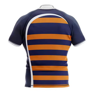 Uniformes de Rugby Personalizados de Fábrica OEM con su Diseño Único, Camisetas de Rugby con Impresión por Sublimación de Alta Calidad - Product Image 2