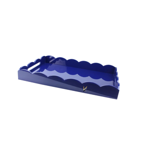 Bandeja Ecológica KV NATURAL HOME con Acabado Lacado, Borde Ondulado, Diseño Floral, Grado Comercial, Duradera para Alimentos - Product Image 4