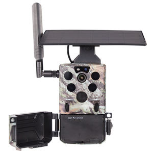 Caméra solaire professionnelle 4G pour extérieur, 7800mAh, vidéo 2.7K, mise au point fixe, grand angle 120°, détection de mouvement PIR, vision nocturne pour la chasse - Product Image 5