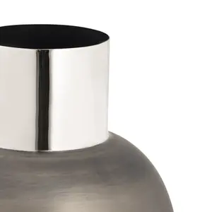 Jarrón de metal de lujo para decoración del hogar, para arreglos florales, moderno, hecho a mano, de hierro, para mesa central, jarrón para flores, Zahid Exports - Product Image 3