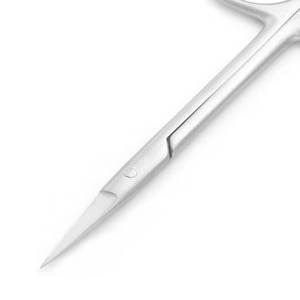 Tijeras para Cutículas de Acero Inoxidable, Tijeras de Manicura de Precisión con Punta Afilada y Curva - Product Image 5