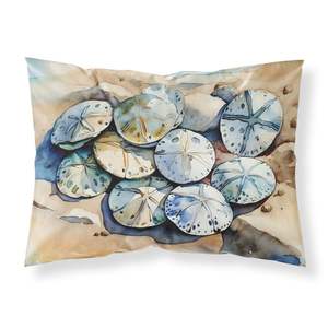 Super Soft Lightweight <b>Sand</b> Dollars <b>Decorative</b> Artwork Pillowcase Easy Care Standard Size Cushion Case - Product Image 1