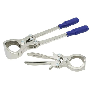 Pince de castration Burdizzo en acier inoxydable, forceps manuel certifié CE, instrument chirurgical de classe I pour la chirurgie équine - Product Image 1
