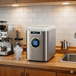 Máquina de Hielo Comercial OEM ODM con Carcasa de Acero Inoxidable, Función de Congelación Rápida y Gran Capacidad de Almacenamiento - Product Image 1