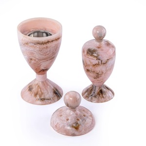Elegante Quemador de Incienso Árabe de Resina de Lujo, Mubkhar Bakhoor, Porta Incienso Tradicional Hecho a Mano para Fragancia de Oud, Decoración Árabe para el Hogar - Product Image 3