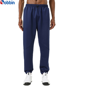 Pantalones Deportivos de Lona de Marca Moderna, Pantalones de Entrenamiento con Cordón, Bolsillos Laterales, Color Sólido, Pantalones de Fitness para Hombre, Pantalones de Gimnasio - Product Image 3